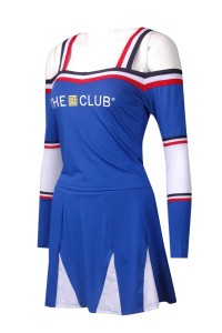 CH161 訂制內膽裙啦啦隊服 設計內膽裙啦啦隊服 女款  啦啦隊服製造商 加油活動